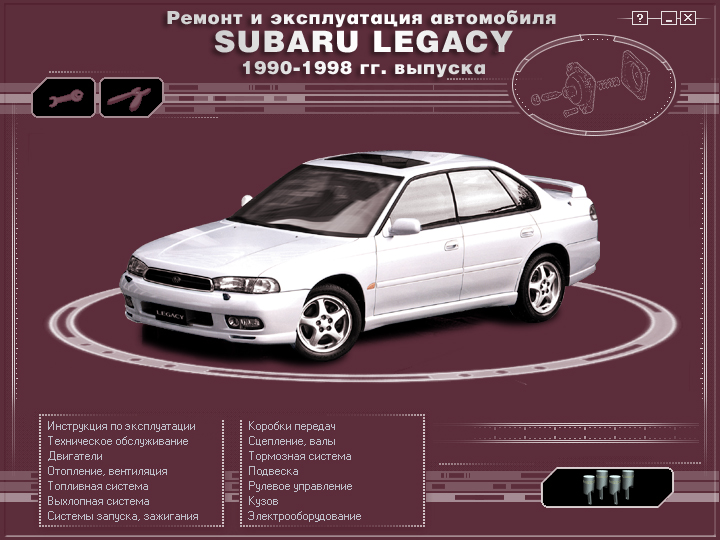 Subaru legacy 1995     